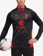 Puma x AC Milan 25 / 26 Training Quarter-Zip Top Blac/Red