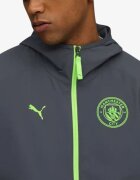 Puma x Manchester City Tech Woven Jacket Gray