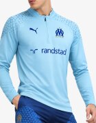 Puma x Olympic of Marseille Training 1/4 Zip Top Pro Blue