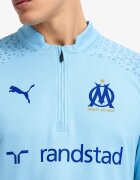 Puma x Olympic of Marseille Training 1/4 Zip Top Pro Blue