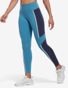 Reebok Lux High-Waisted Colorblock Leggings Blue