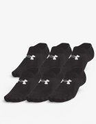 Under Armour 6-Packs Essential Ultra Cotton Socks Black
