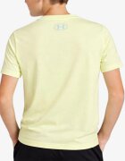 Under Armour Split Big Logo Tee Yellow