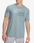 Under Armour Team Issue Wordmark Ss Men Tee Blue