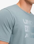 Under Armour Team Issue Wordmark Ss Men Tee Blue