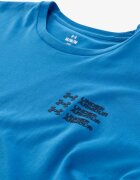 Under Armour Triple Stack Logo Ss Deep Blue