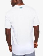 Under Armour Triple Stack Logo Ss Tee White