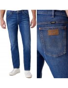 11MWZ Мъжки дънки Wrangler slim - тъмносини