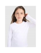 4F Блуза за момичета JRAW25TLONF603-10S Памук Бяла