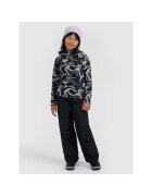 4F Дамска ски блуза полар черно/бяло