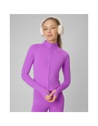 4F Дамска спортна блуза - slim fit - розова - бързосъхнеща - за тренировка