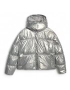 4F Дамско Яке с Пух Светлосиво - Multi Active Outdoor