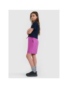 4F Детски шорти лилави oversize 78% памук пролет-лято 2025 152 см