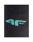 4F Детски спортни чорапи 32-34 технология Warm Сив