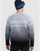 4F Мъжки пуловер тъмносин вълна