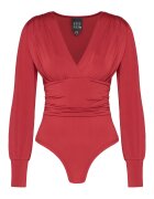 Access fashion Дамско боди червено