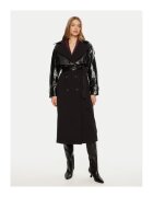 Access fashion Дамско палто - 304991233 - Полиестер/Рейон - Черно