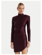 Access fashion Коктейлна рокля - тъмночервена - жени