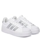 adidas Дамски кецове - екологична кожа - бели - стилни и удобни