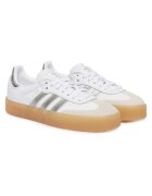 adidas Дамски кецове - естествена кожа - бели - дизайн
