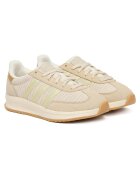 adidas Дамски маратонки - естествена кожа - бежови - удобни