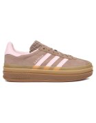 adidas Дамски кецове - естествена кожа - кафяви - на платформа