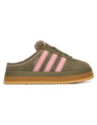 adidas Дамски кецове - естествена кожа - тъмнозелени