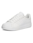 adidas Дамски кецове от екологична кожа - бели