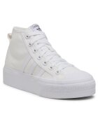 adidas Дамски кецове текстил - бял -