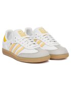 adidas Дамски маратонки - естествена кожа - бели