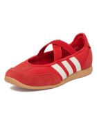 adidas Дамски маратонки - естествена кожа - червени - модерен дизайн
