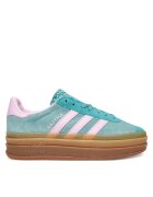 adidas Дамски маратонки Gazelle Bold - многоцветни - естествена кожа