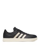 adidas Дамски маратонки VL COURT BASE - естествена кожа - черни