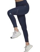 adidas Дамски панталон - How We Do - тъмносин - рециклирани материали - дишащ -