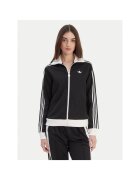 adidas Дамски спортен суичър - черен/бял