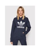 adidas Дамски спортен суичър с качулка
