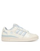 adidas Дамски спортни обувки - Forum Low Cl - бежово/синьо - естествена кожа