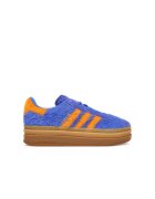adidas Дамски спортни обувки - Gazelle Bold - естествена кожа - Hirblu/Borang/Goldmt
