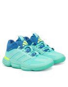 adidas Дамски спортни обувки - за закрито - зелени - текстил