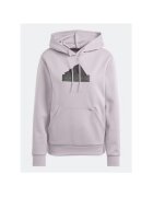 adidas Дамски суитшърт - 303489502 - Памук/Рециклиран полиестер - Лилав