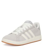 adidas Детски обувки - GRAND COURT - сиви - естествена кожа
