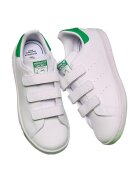 adidas Детски обувки Stan Smith - унисекс - бял/зелен - екологична кожа
