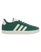 adidas Детски спортни обувки - естествена кожа - зелени - равна подметка