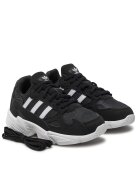 adidas Детски спортни обувки - Falcon El C - за бягане - екологична кожа - Cblack/Ftwwht/Ftwwht