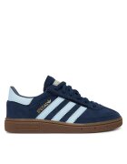 adidas Детски спортни обувки - Spezial - велкро - тъмносини - естествена кожа