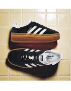 adidas Кецове от велур с връзки и лого