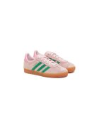 adidas Кецове от велурена кожа и принт