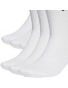 adidas Комплект от 6 чифта чорапи Cushioned Crew 6 бр. Бял