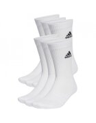 adidas Комплект от 6 чифта чорапи Cushioned Crew 6 бр. Бял