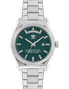 adidas Мъжки часовник кварцов - неръждаема стомана - водоустойчивост 5 ATM - сребрист